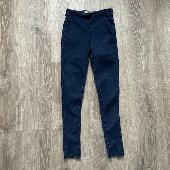 Free People Easy Goes It Raw Hem Jeggings - Picture 5 of 7